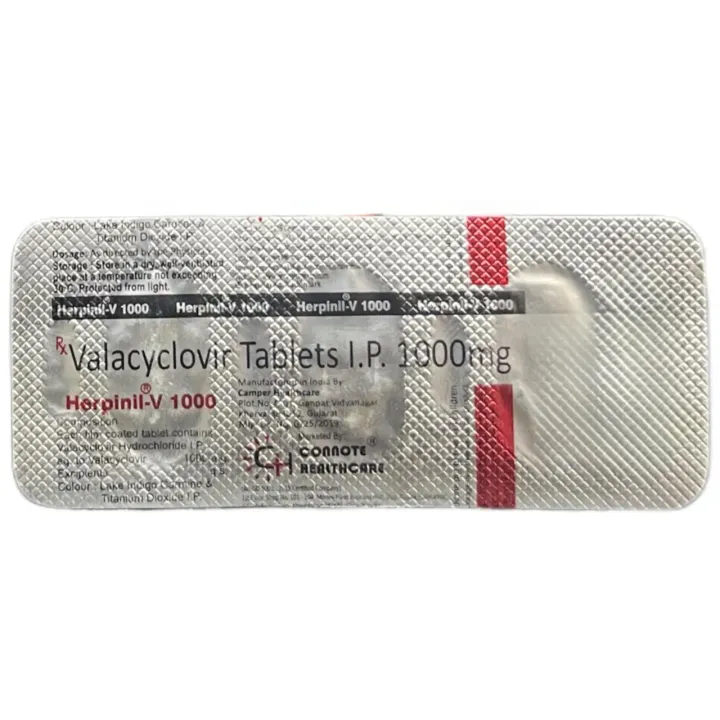 Herpinil V 1000 Tablet product image
