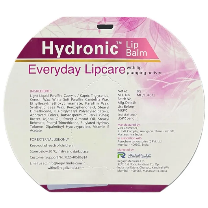 Hydronic Lip Balm Spf 15 product image