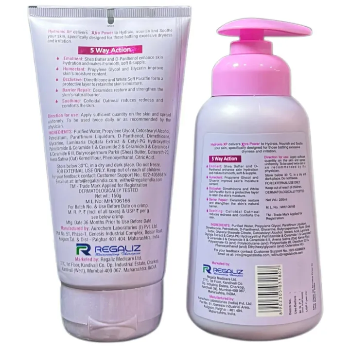 Hydronic Xp Moisturizing Cream 150gm & Moisturi... product image