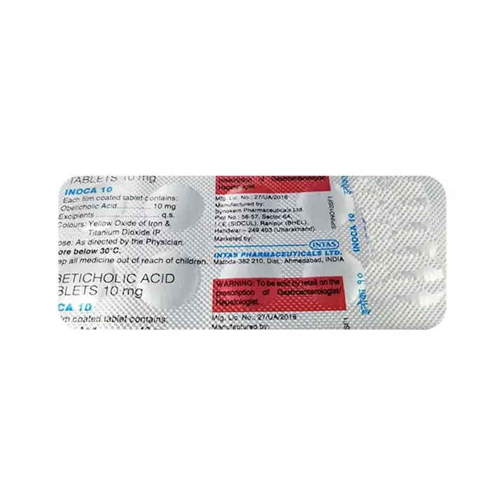 Inoca 10mg Tablet product image
