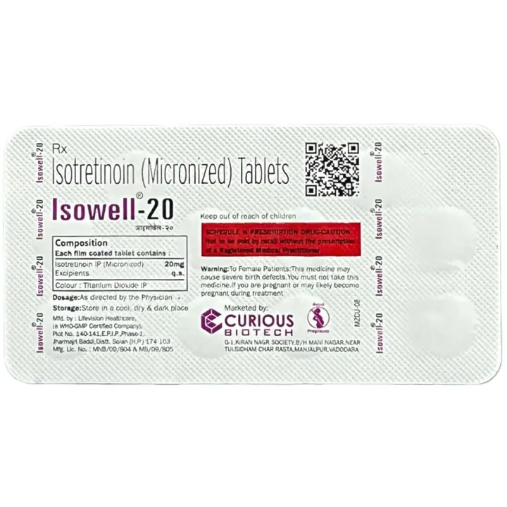 Isowell 20 Tablet product image