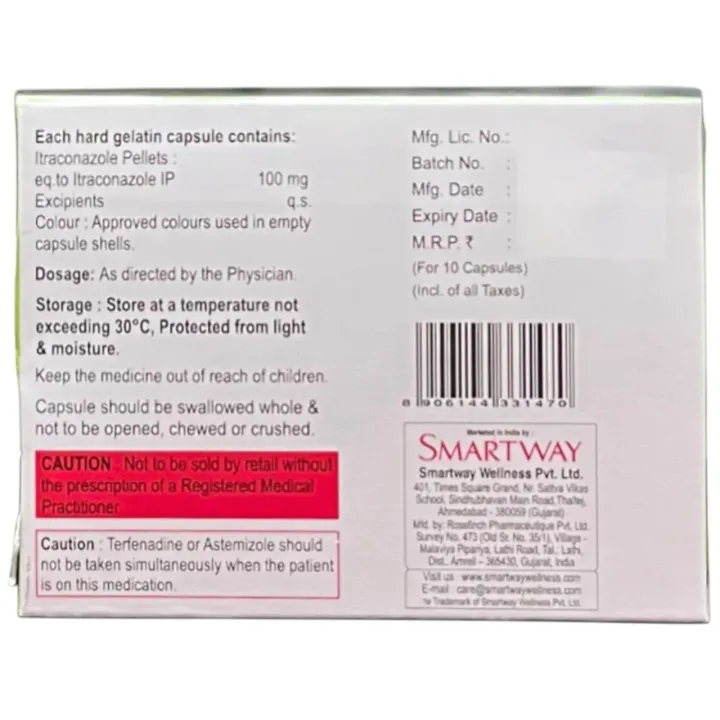 Itrocap 100 Capsule product image