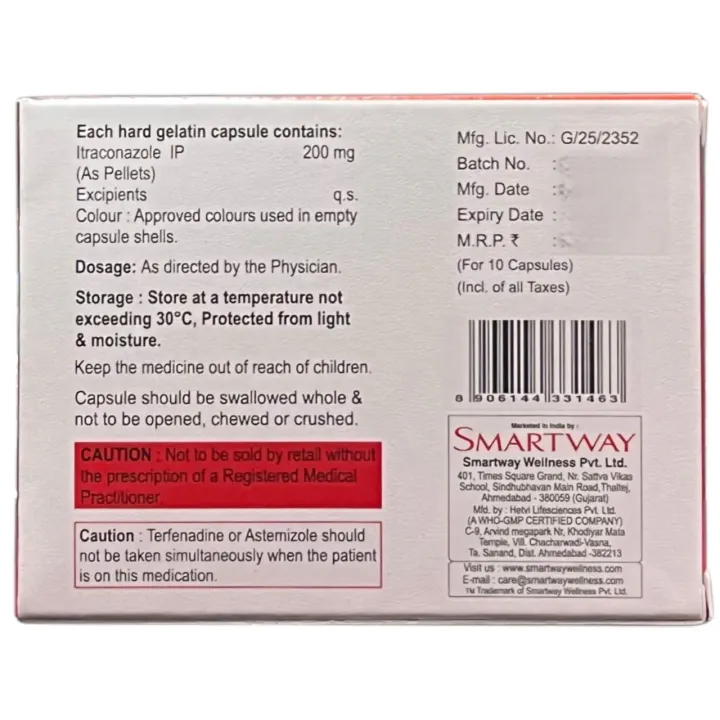 Itrocap 200 Capsule product image