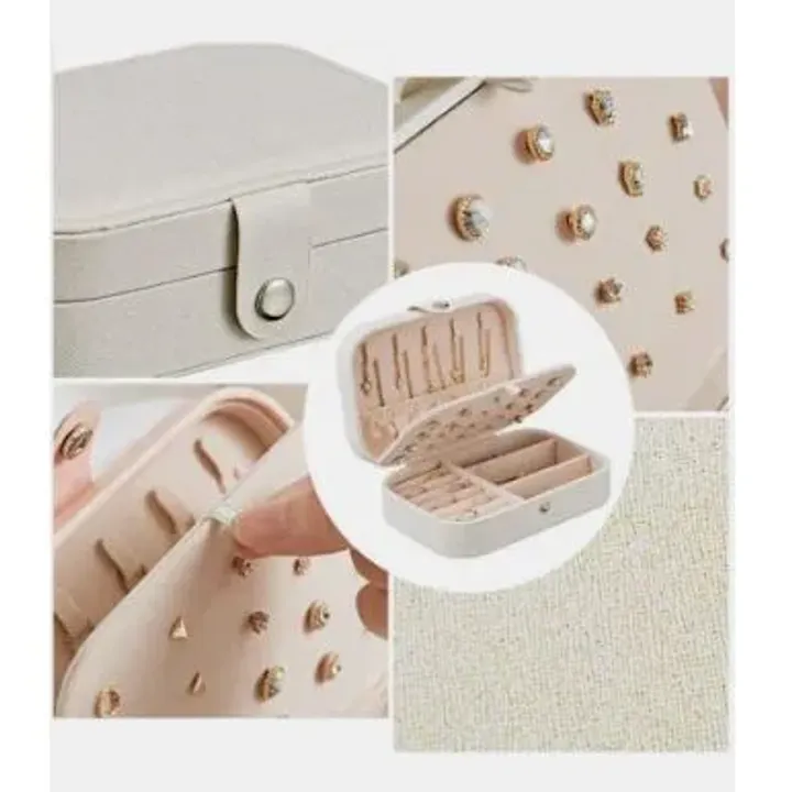 Jeevandip Lather Mini Jewellery Box 2 Layer product image
