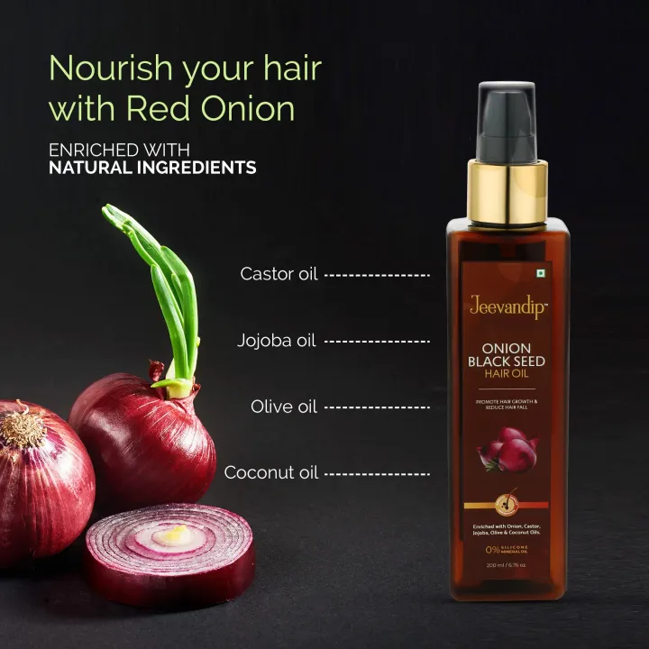 Jeevandip Onion Black Seed Hair Oil product image