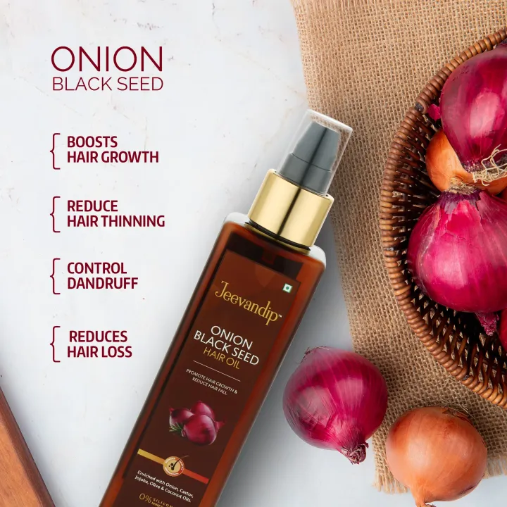 Jeevandip Onion Black Seed Hair Oil product image