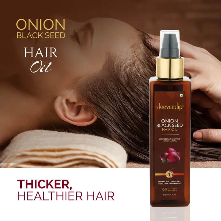 Jeevandip Onion Black Seed Hair Oil product image