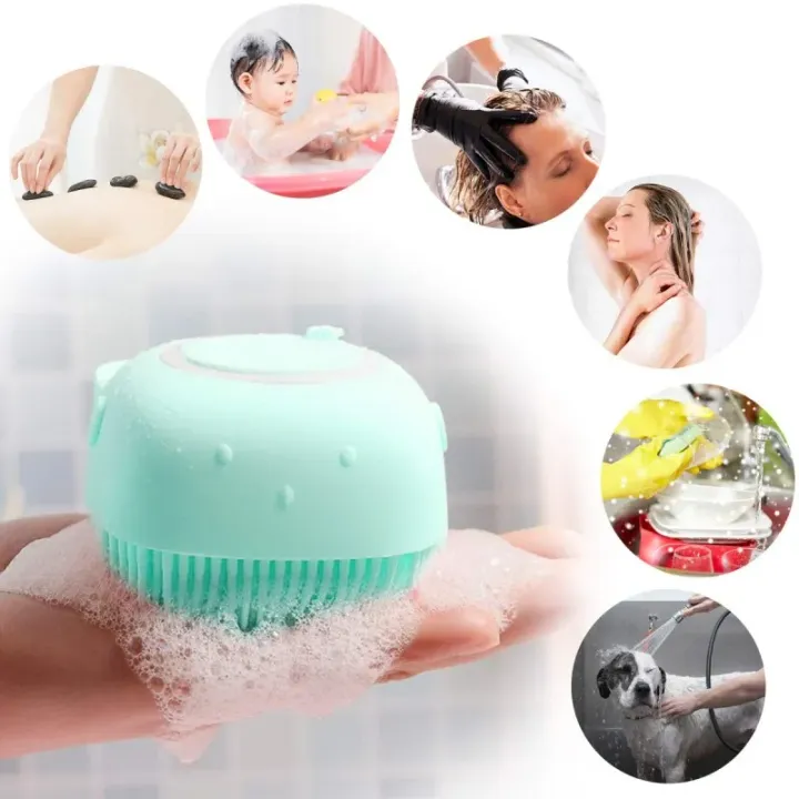 Jeevandip Silicone Massage Bath Brush product image