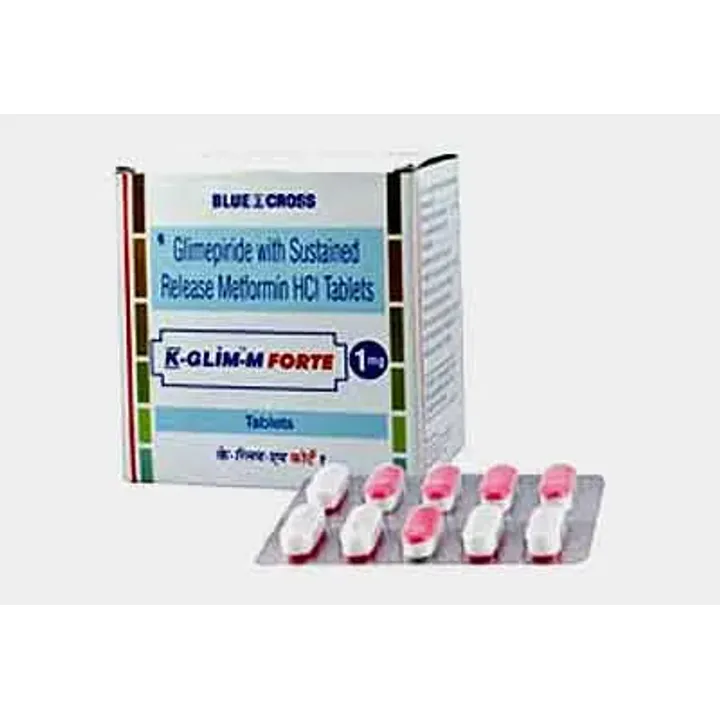 K-glim M Fort 1mg Tablet product image