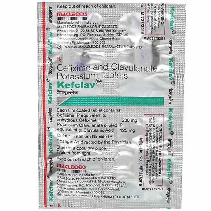 Kefclav 50 Tablet product image