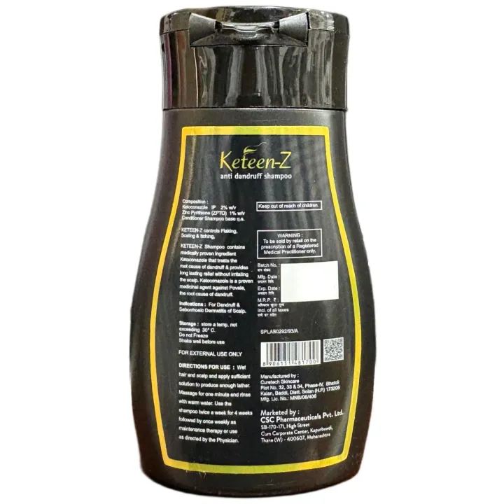 Keteen Z Shampoo 80ml product image