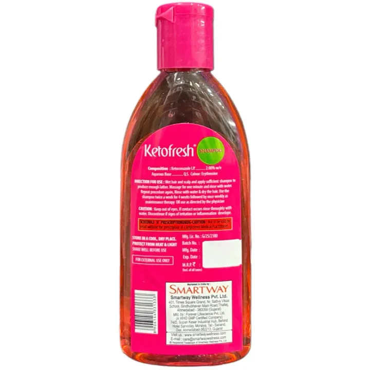 Ketofresh Shampoo 100ml product image
