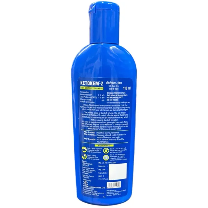 Ketokem Z Shampoo 110ml product image