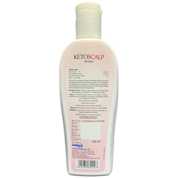 Ketoscalp Shampoo 100ml product image
