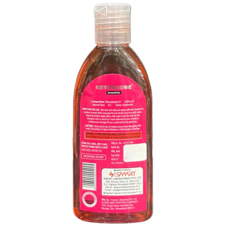 Ketoscore Shampoo 100ml product image