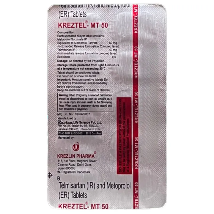Kreztel Mt 50 Tablet product image