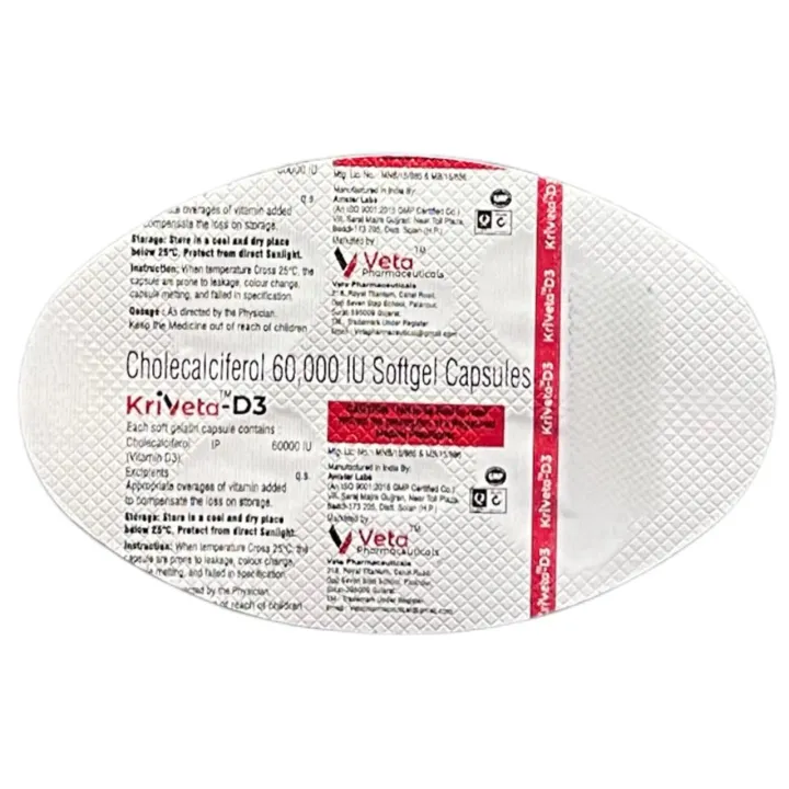 Kriveta D3 Capsule product image