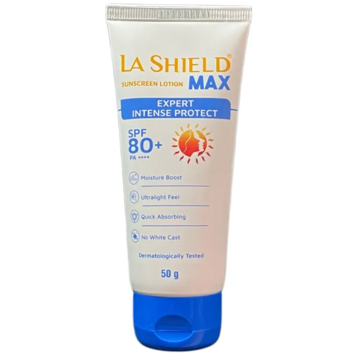 La Shield Max Spf 80 Sunscreen Lotion 50gm product image