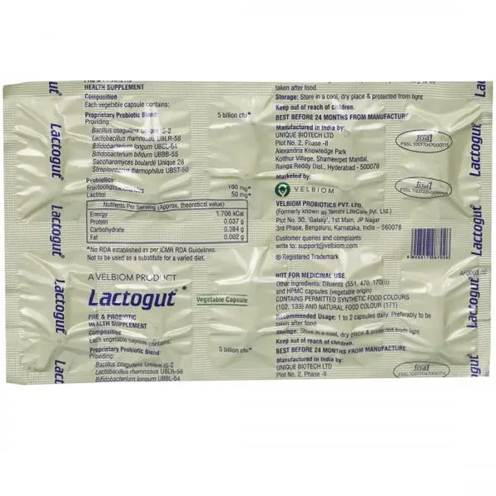 Lactogut Capsule product image