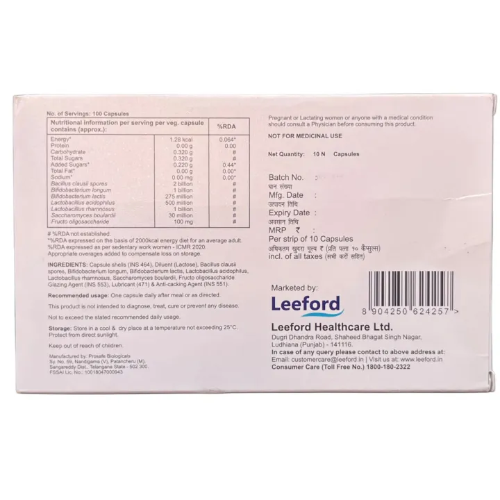 Lee Biotic Forte Capsule product image