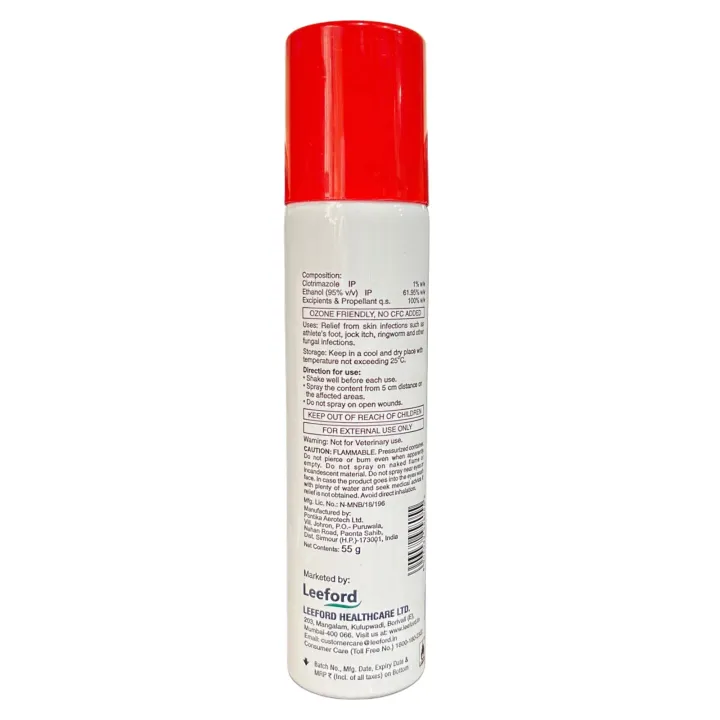 Leezole Spray 55gm product image