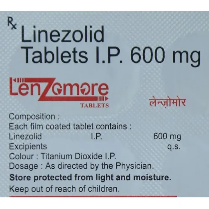 Lenzomore 600 Tablet product image