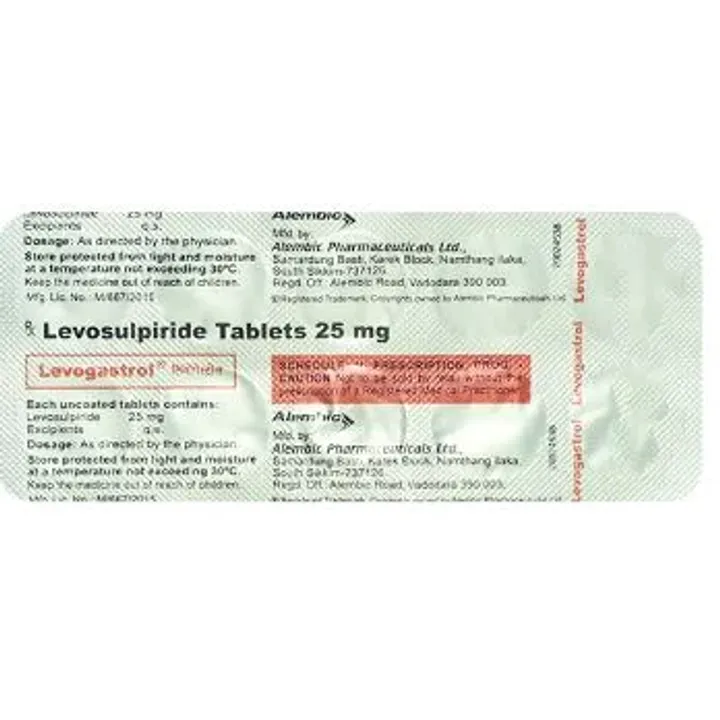 Levogastrol 25mg Tablet product image