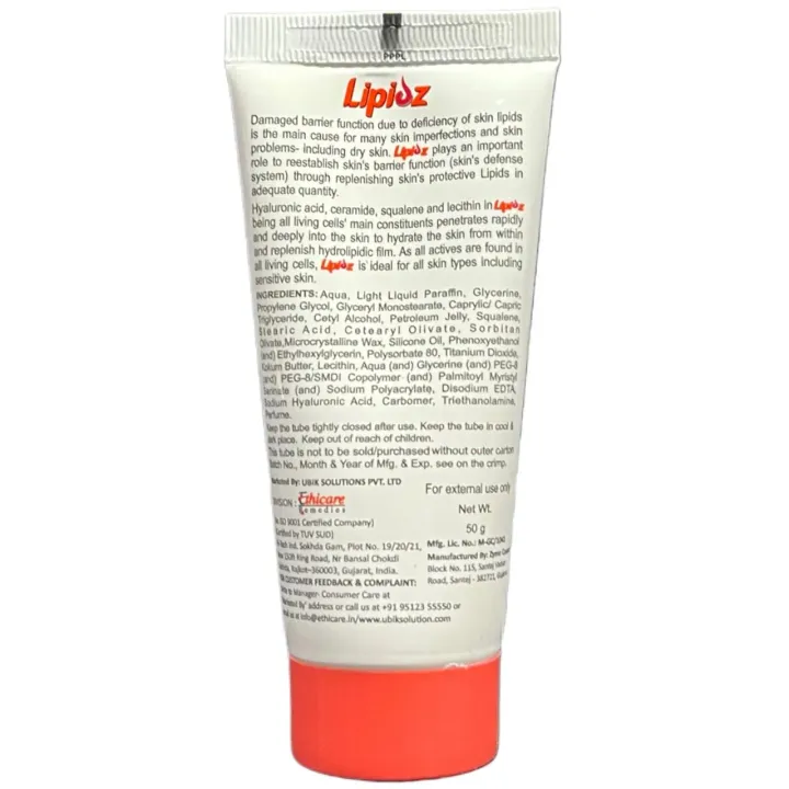 Lipidz Cream 50gm product image