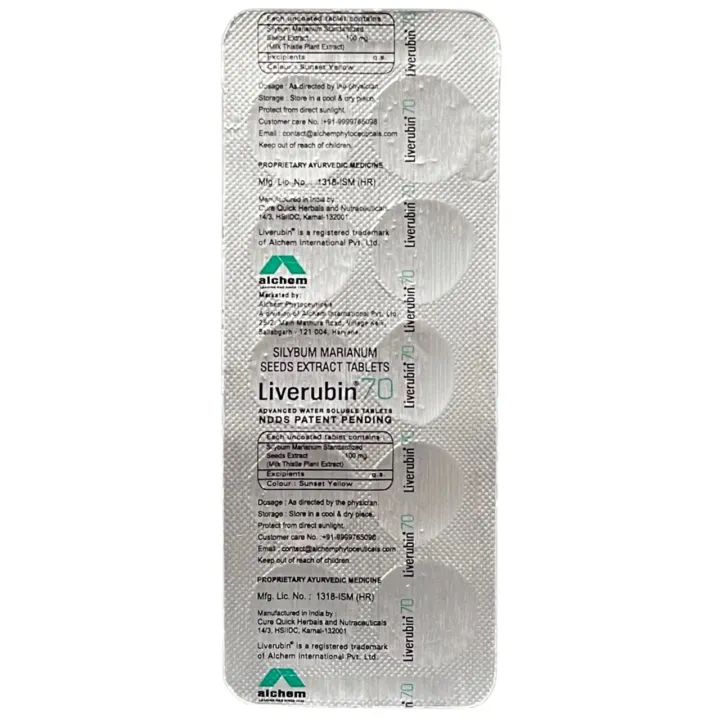 Liverubin 70 Tablet product image