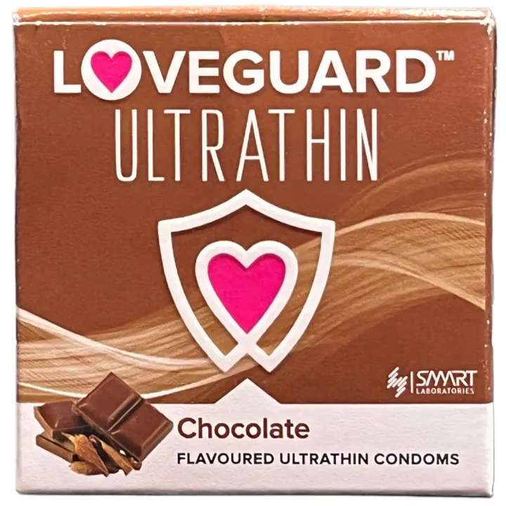 Loveguard Ultrathin Chocolate Flavoured Dotted ... product image