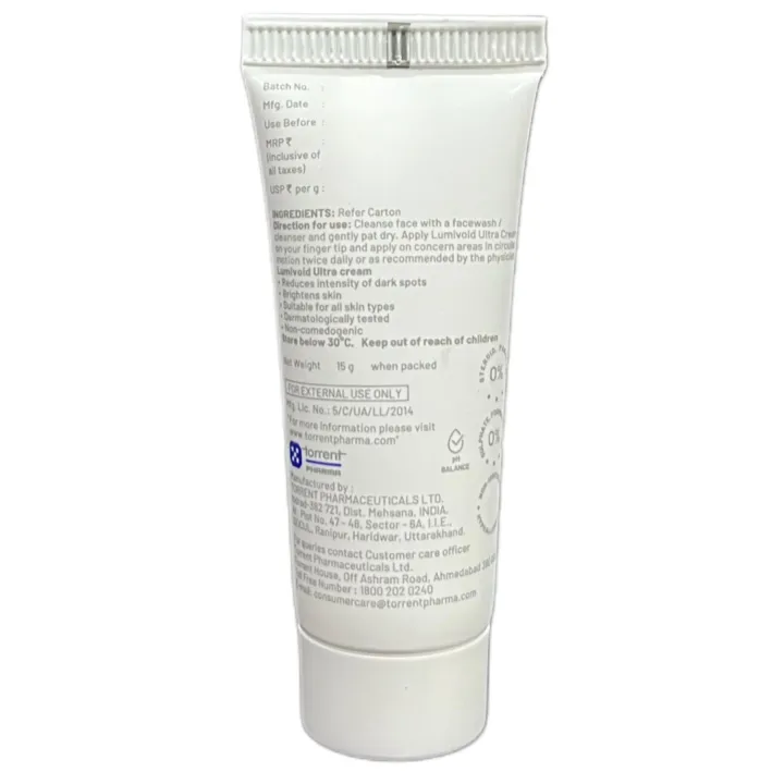Lumivoid Ultra Cream 15gm product image