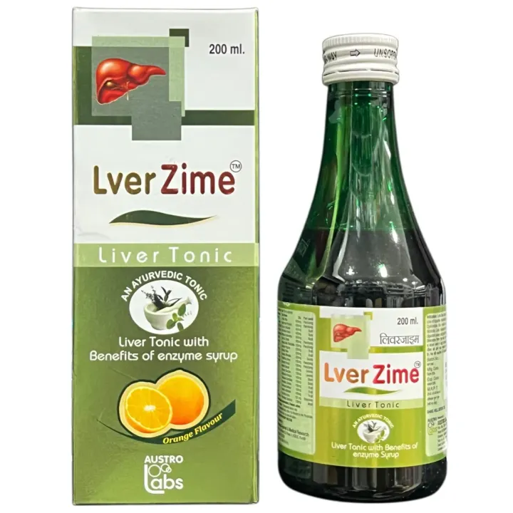 Lverzime Liver Tonic Orange Syrup 200ml product image