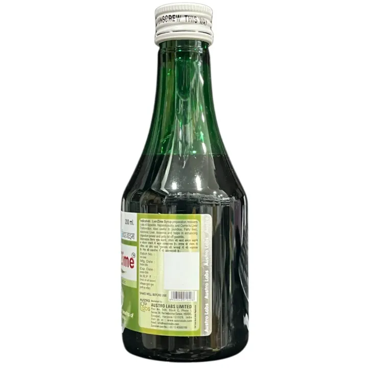 Lverzime Liver Tonic Orange Syrup 200ml product image