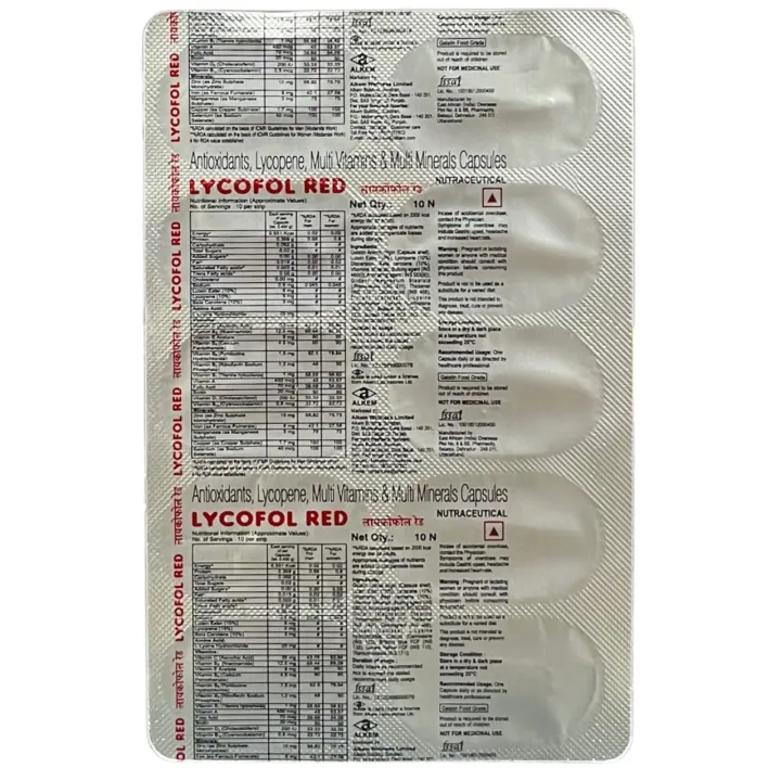Lycofol Red Capsule product image