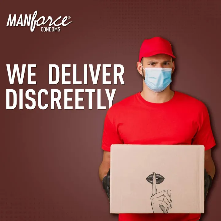 Manforce 342 Dots Chocolate Flavoured 2 In One ... product image