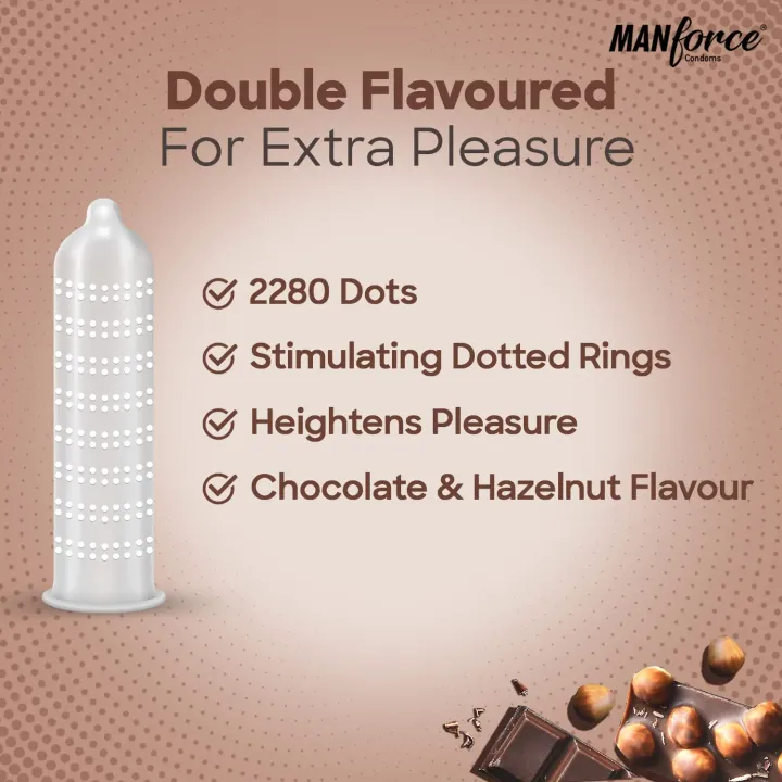 Manforce Cocktail Chocolate & Hazelnut Flavoure... product image