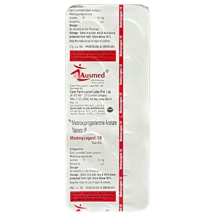 Medmycogest 10 Tablet product image
