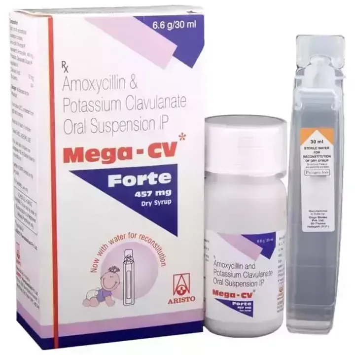 Mega-cv Forte 457mg Dry Syrup product image