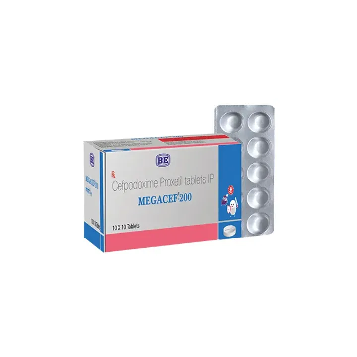 Megacef 200 Tablet product image