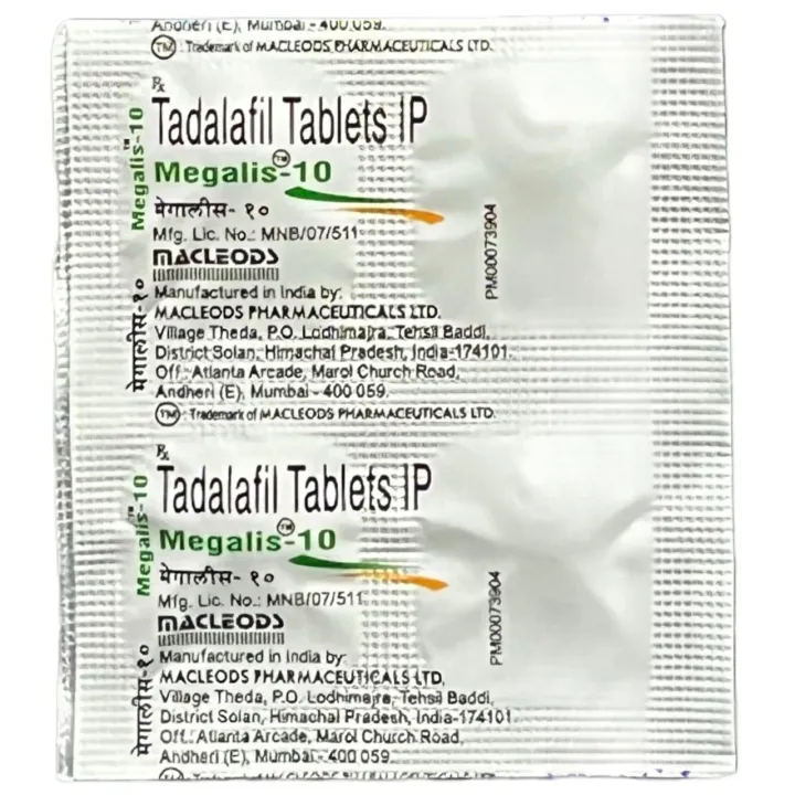 Megalis 10 Tablet product image