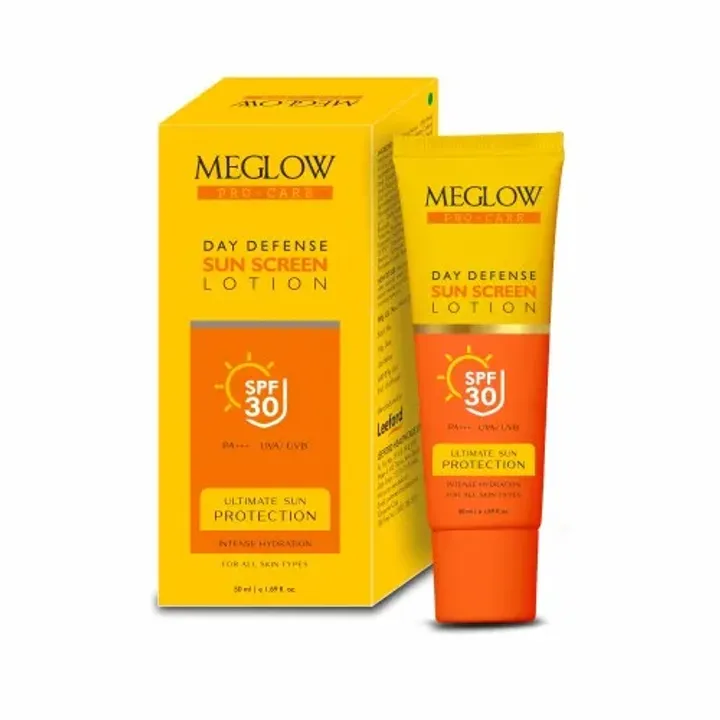 Meglow Spf 30 Sunscreen Lotion product image