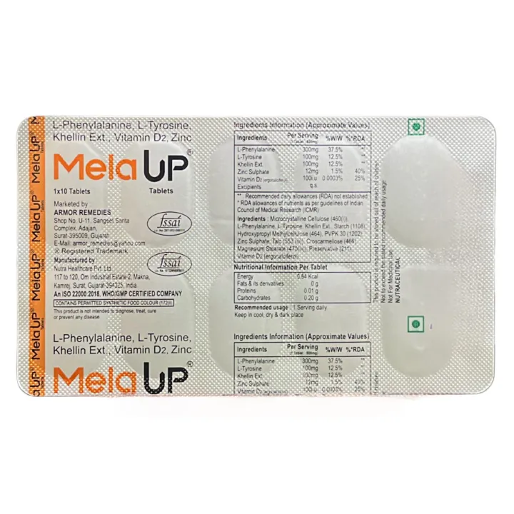 Mela Up Tablets product image