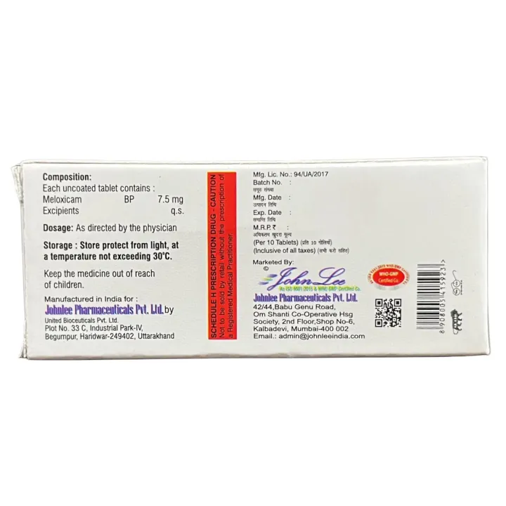 Melorise 7.5 Tablet product image