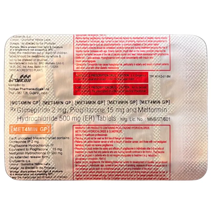 Met4min Gp Tablet product image