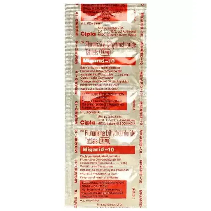 Migarid 10 Tablet product image