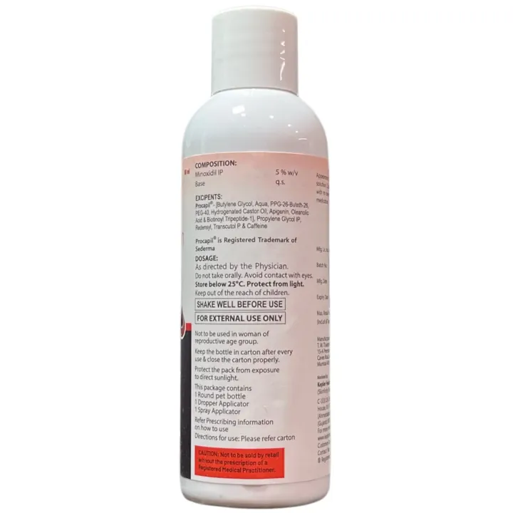Miloxir 5% Pro Solution 60ml product image