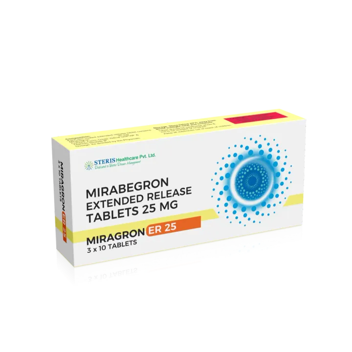 Mirabegron Er 25 Tablet product image
