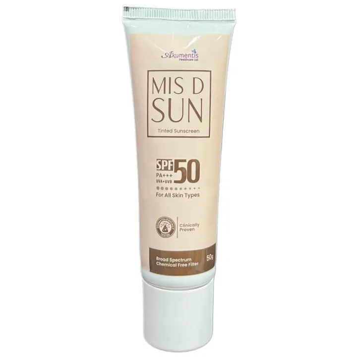 Mis D Sun Tinted Sunscreen Spf 50 product image