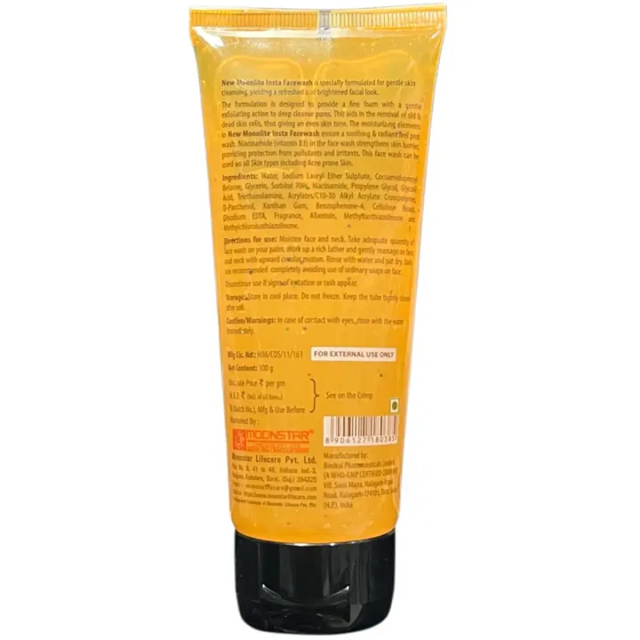 Moonlite Insta Facewash 100gm product image