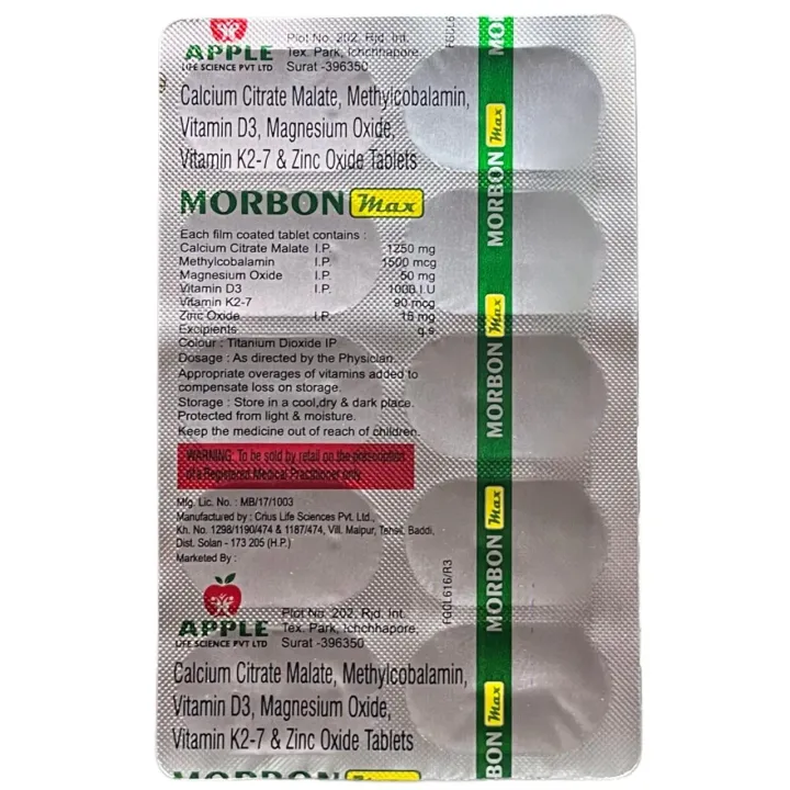 Morbon Max Tablet product image